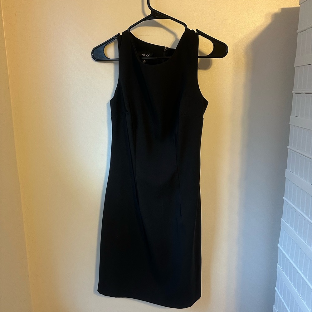 Alyx sleeveless black dress